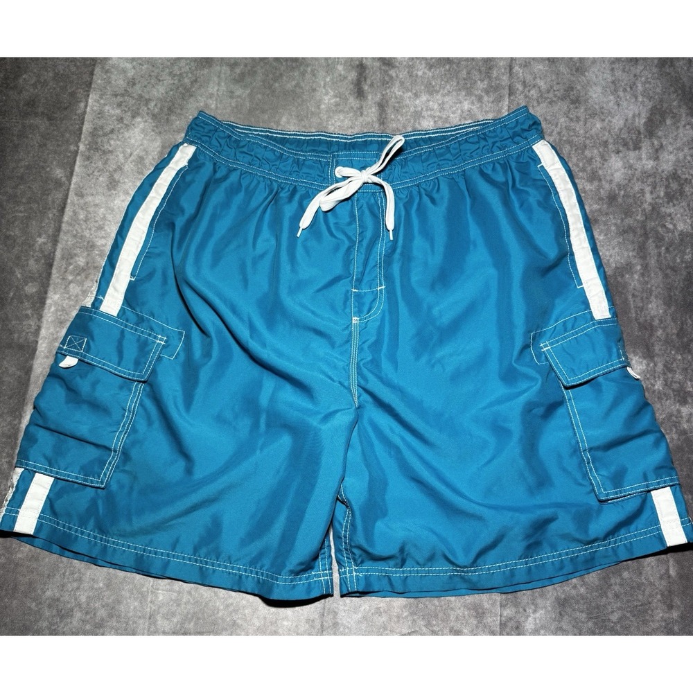 Kanu‎ Surf Swim Trunks Mens XXL Cargo Lined
